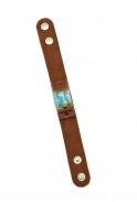 Fused Glass Snap Cuff